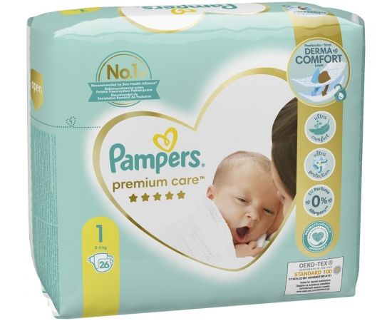 Pampers Premium Care Boy/Girl 1 26 pc(s)