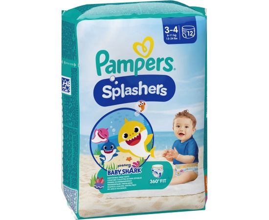 Pampers Splashers S3-4 12 pc(s) Autiņbiksītes