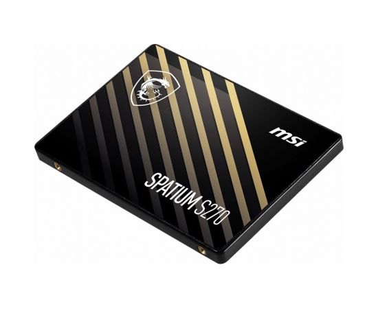 MSI SPATIUM S270 SATA 2.5 240GB internal solid state drive 2.5" Serial ATA III 3D NAND