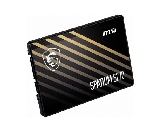 MSI SPATIUM S270 SATA 2.5 240GB internal solid state drive 2.5" Serial ATA III 3D NAND