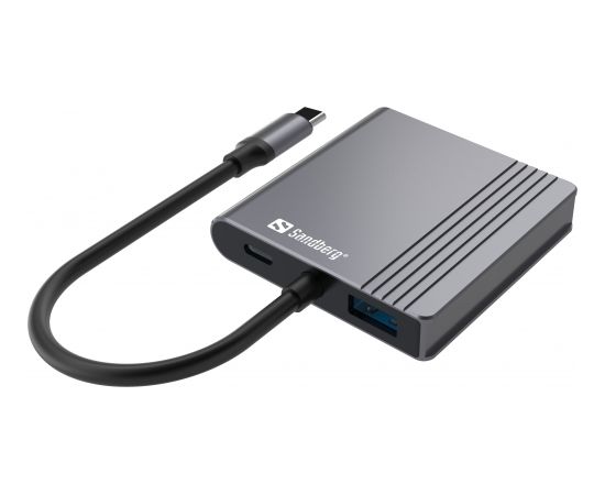 Sandberg 136-44 USB-C Dock 2xHDMI+USB+PD