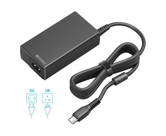 Sandberg 135-76 USB-C AC Charger PD65W EU+UK