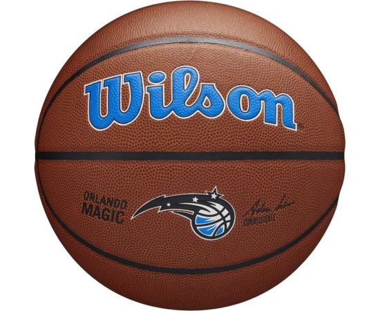 Basketball Wilson Team Alliance Orlando Magic Ball WTB3100XBORL (7)