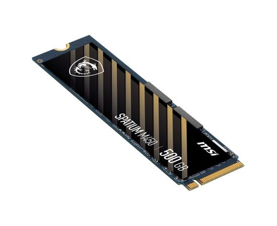 MSI SPATIUM M450 PCIe 4.0 NVMe M.2 500GB PCI Express 4.0 3D NAND