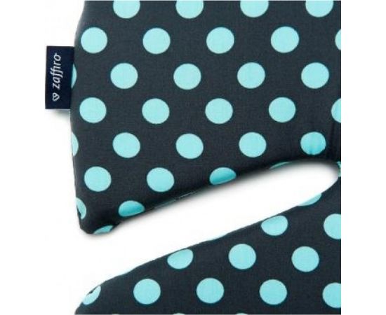Ieliktnis autosēdeklim nr.1 grey/turquoise spots Womar PWF-023 Autokrēslu aksesuāri