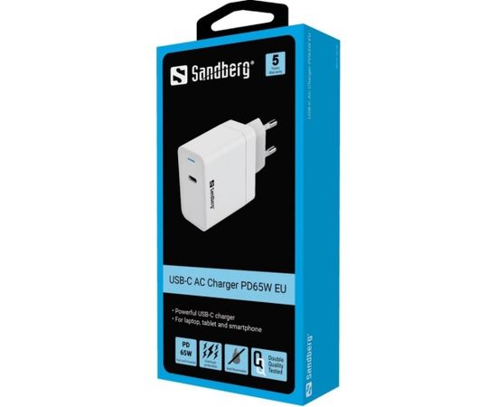 Sandberg 441-48 USB-C AC Charger PD65W EU