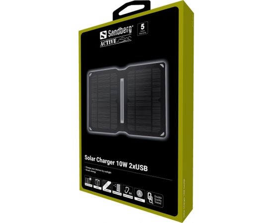 Sandberg 420-69 Solar Charger 10W 2xUSB
