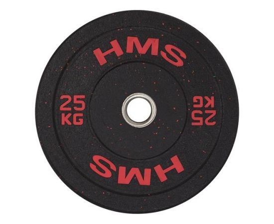 Svaru disks Bumper HTBR25 25 KG HMS (sarkans)