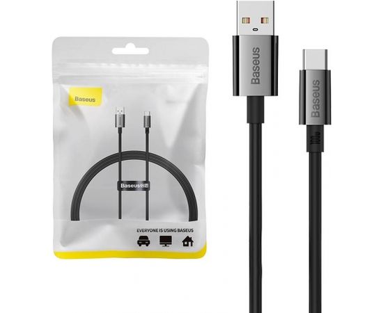 Cable USB do USB-C Baseus Superior100W 1m (black)