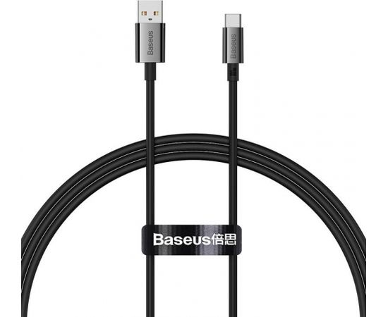 Cable USB do USB-C Baseus Superior100W 1m (black)