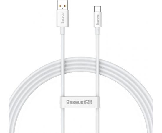 Cable USB do USB-C Baseus Superior 100W 1.5m (white)
