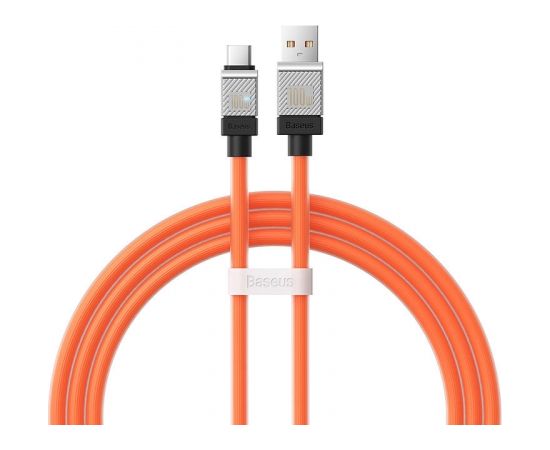 Cable USB do USB-C Baseus CoolPlay 100W 1m (orange)