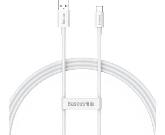 Cable USB do USB-C Baseus Superior 100W 1m (white)
