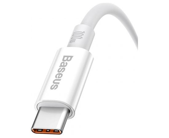 Cable USB do USB-C Baseus Superior 100W 1m (white)