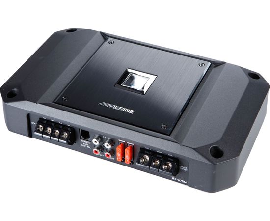 Alpine R2-A75M R2-Series mono subwoofer amplifier — 750 watts RMS x 1 at 2 ohms