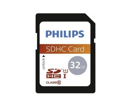 Philips SDHC 32 GB Class 10 UHS-I/U1 V10 (FM32SD45B/00)