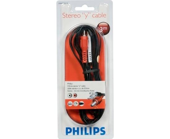 Vads Philips Jack 3.5mm - RCA (Cinch) x2 3m (Phil-SWA2520W/10)