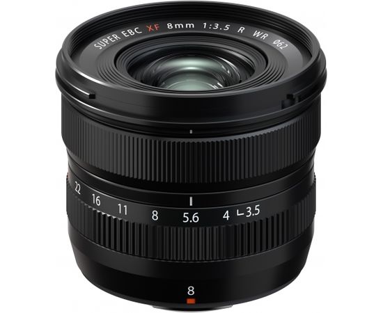 Fujifilm XF 8 мм f/3.5 R WR объектив