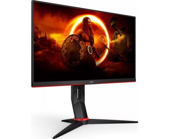 AOC Monitor Q24G2A/BK 23.8 ", IPS, QHD, 2560x1440, 16:9, 1 ms, 350 cd/m², HDMI ports quantity 1, 165 Hz