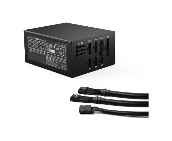be quiet! Straight Power 12 | 1500W power supply unit 20+4 pin ATX ATX Black
