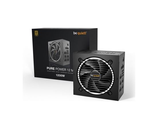 be quiet! PURE POWER 12 M | 1200W power supply unit 20+4 pin ATX ATX Black