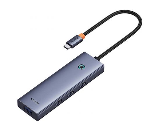 4in1 Hub Baseus  UltraJoy USB-C do USB 3.0 (space grey)