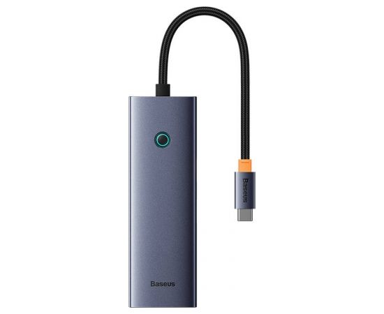 4in1 Hub Baseus  UltraJoy USB-C do 3x USB 3.0 + RJ45 (space grey)