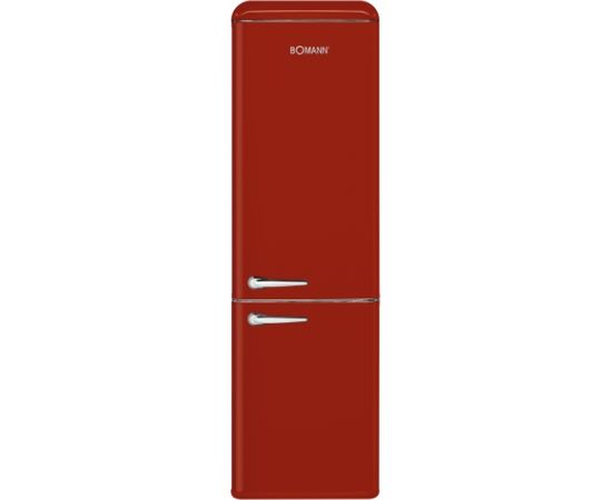 Bomann KGR7328R Red Ledusskapis Sarkans 188.3cm