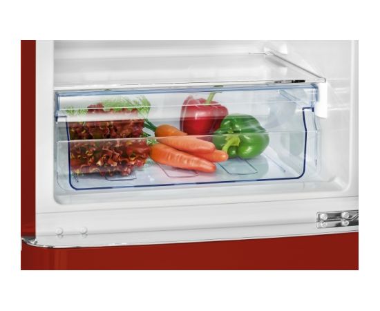 Fridge Bomann KGR7328R red