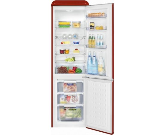 Bomann KGR7328R Red Ledusskapis Sarkans 188.3cm