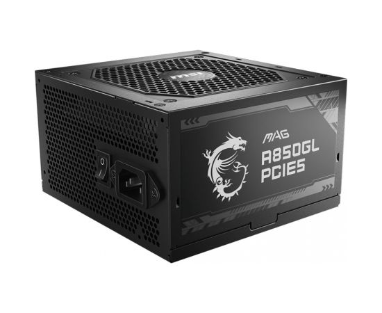 MSI MAG A850GL PCIE5 power supply unit 850 W 20+4 pin ATX Black