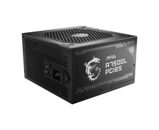 MSI MAG A750GL PCIE5 power supply unit 750 W 20+4 pin ATX ATX Black