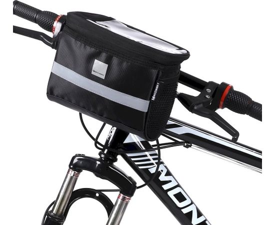 Wozinsky bicycle handlebar bag 2L black (WBB12BK)