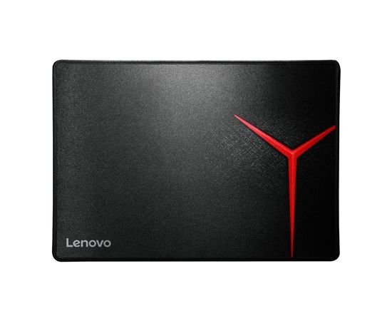 Lenovo Y  Black/Red, Microfibre, Gaming Mouse Pad, 350x250x3 mm