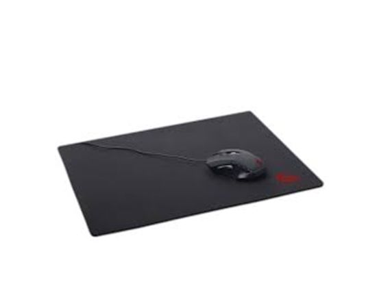 Gembird MP-GAME-M Gaming mouse pad, Black, natural rubber foam + fabric, 250x350x3 mm