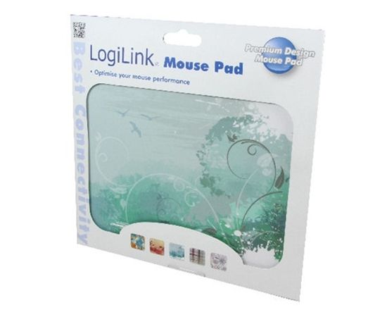 Logilink Designer Mousepad "Hipster" Multi, PVC, Mouse Pad, 230 x 195 x 3 mm