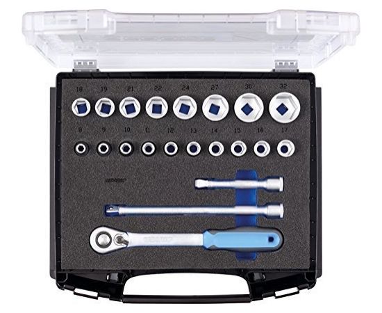 Gedore 1101 CT-19 wrench set 1/2" - 21-pieces - 2836084