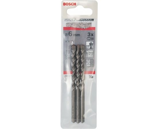 Bosch Concrete drill Set CYL-3 6mm 3 pieces