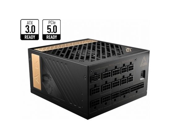 MSI MEG AI1300P PCIE5 power supply unit 1300 W 24-pin ATX ATX Black