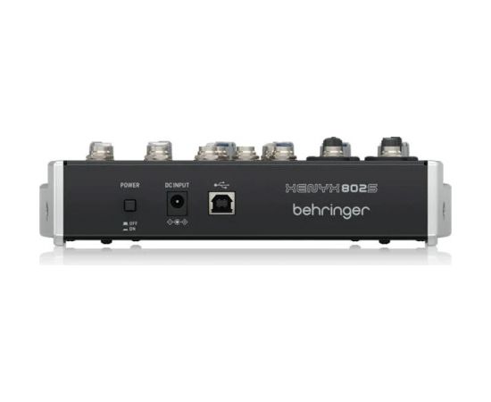 Behringer 802S - Premium Analog 8-Input Mixer with USB Streaming Interface