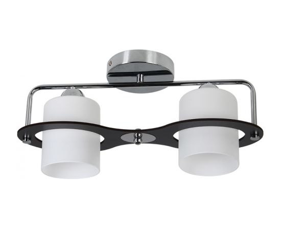 Gr.l.-IRINA 2x40W E27 hroma/melna Modernās lampas