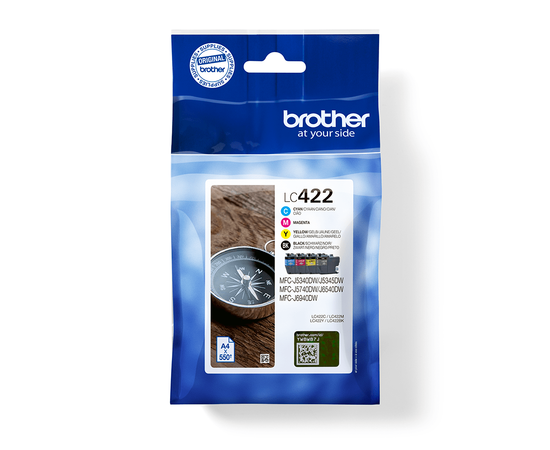 BROTHER LC422XLBK HY INK FOR BH19M/B