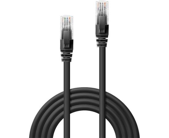 CABLE CAT6 U/UTP 0.5M/BLACK 48076 LINDY