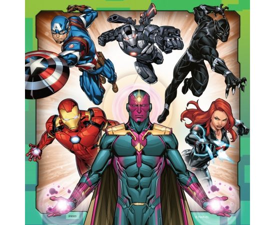 RAVENSBURGER puzzle Marvel Avengers 3x49p, 08040