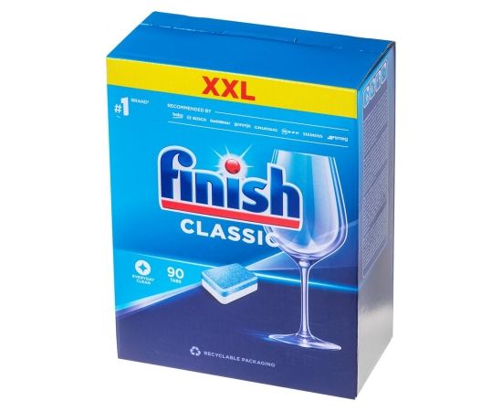 FINISH Tabletki Classic 90 Regularne Tīrīšanas un Ķīmiskie līdzekļi