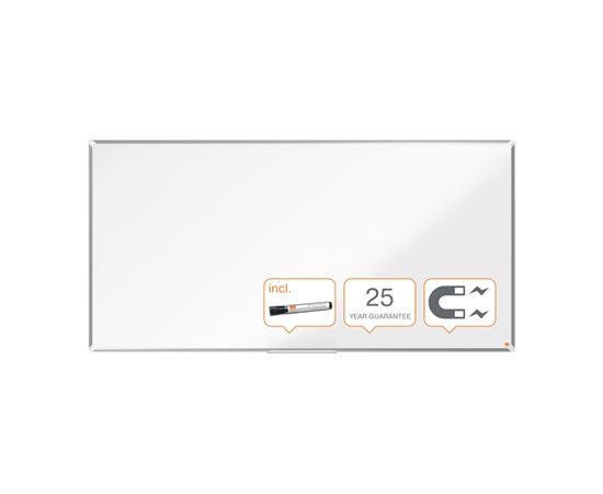 Nobo Premium Plus Enamel Magnetic Whiteboard 200x100cm Stikla tāfeles
