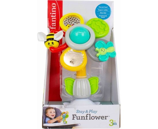 INFANTINO Развивающая игрушка на присоске "Цветочек"