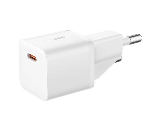 Mini wall charger Baseus GaN5 20W (white)