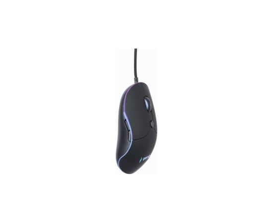 Datorpele Gembird Illuminated Large Size Wired Mouse Black