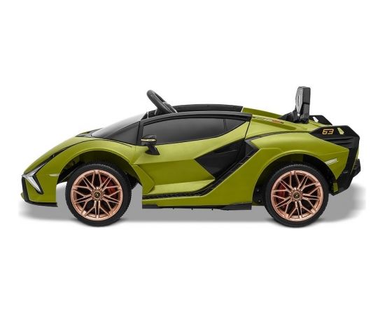 Leggodt Lamborghini Sian 12V elektroauto, zaļš